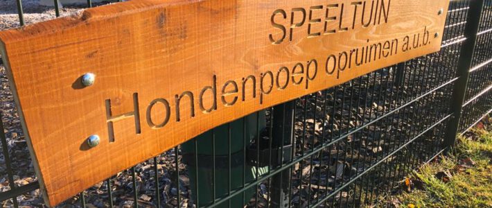 Speeltuin bord